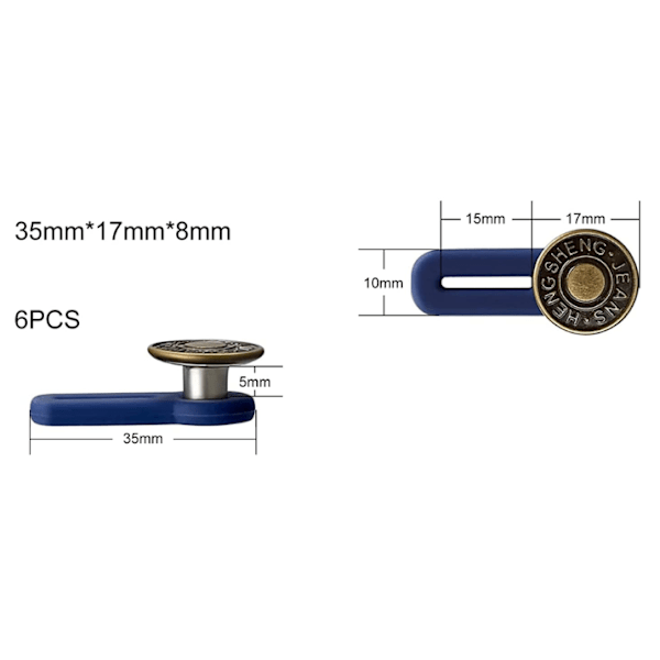 12 kpl Housunappien Pidennys, Elastinen Housunappien Pidennys,