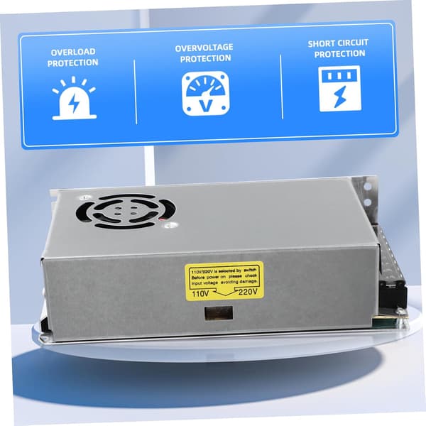 Universal strømforsyningsadapter for LED-lystransformator spenningsomkobling