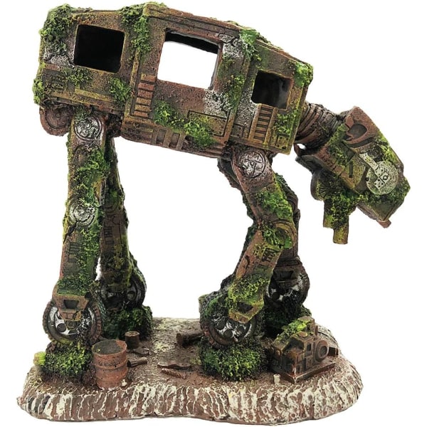 1 stk Akvariumdekorasjon Imperial Walker Transportrobot