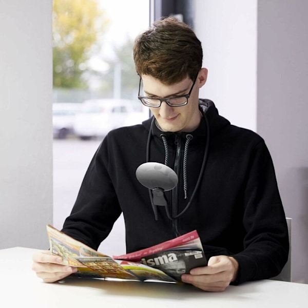 3 i 1 Förstoringsglas Halsförstorare Handsfree Förstoringsglas Stativ