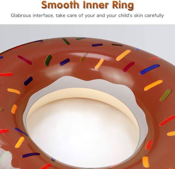 1 st. Barn Donut Pool Float Leksaker Donut Pool Float Donut Simning