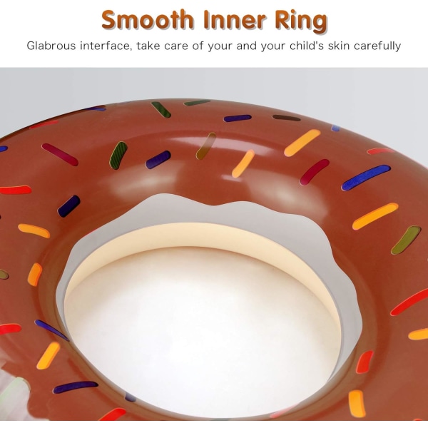 1 stk Børne Donut Pool Float Legetøj Donut Pool Float Donut Svømning