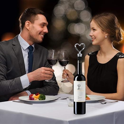 3 hjerteformede korkpropper Hjerteformede korkpropper Genanvendelige champagnepropper