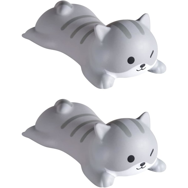 Söt handledsstöd för mus Datorarmsstöd för skrivbord Ergonomisk Kawaii Kontorsmaterial Långsamt stigande PU-mus
