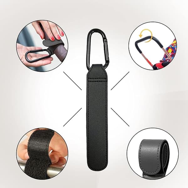 Rattailat [2 kpl], klipsi ostosten ripustamiseen
