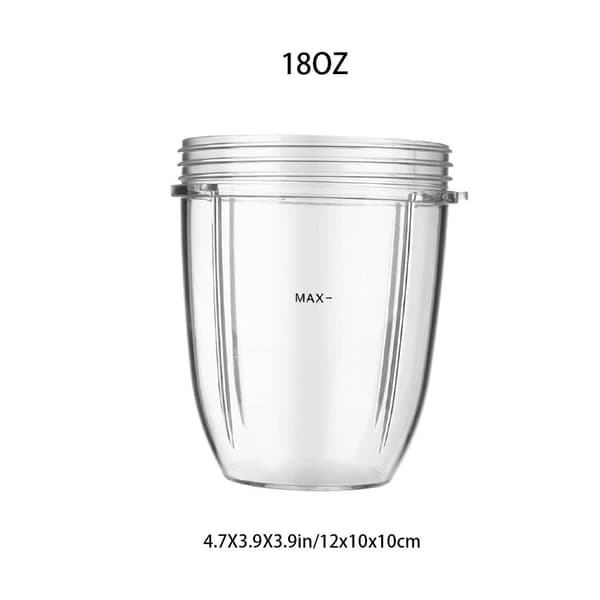 Juicer Cups Utskiftbar Krus Blender Klart Tilbehør Erstatning