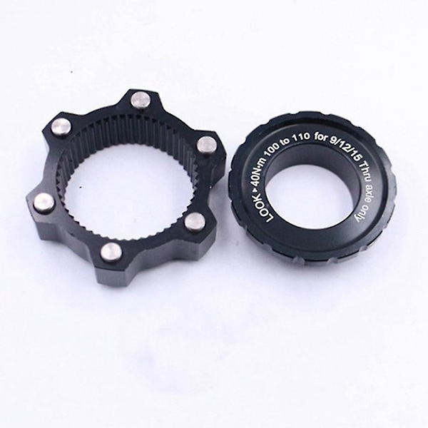 Center Lock Hub Boost Adapter, CenterLock til 6 Hul Foran 15X100 til 15X110, CenterLock til Disc