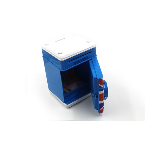 Elektronisk pengesparebøsse med automatisk dispenser, (rustikk gull) Mini minibank