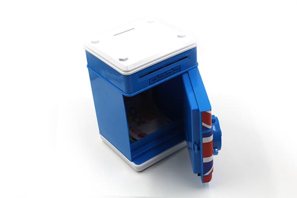 Elektronisk Spargris med Automatisk Dispenser, (Rustik Guld) Mini ATM