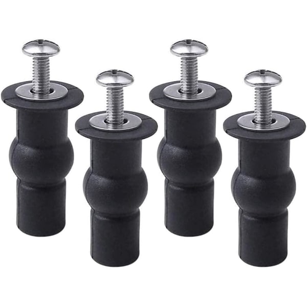 4-pack Toalettstolsskruvar, Universal Fästningssats med