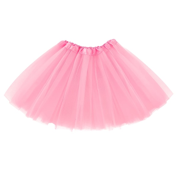 1 rosa lager tutu för stretch