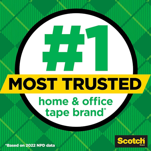 Scotch Magic Tape, Näkymätön, Koti- ja Toimistotarvikkeet sekä Takaisin Kouluun -tarvikkeet Yliopistoille ja Luokkahuoneille, 6 Rullaa