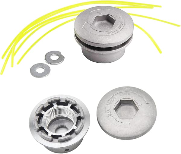 2 stk. Buskrydderhode Aluminium Universal Buskrydder Trimmerhode