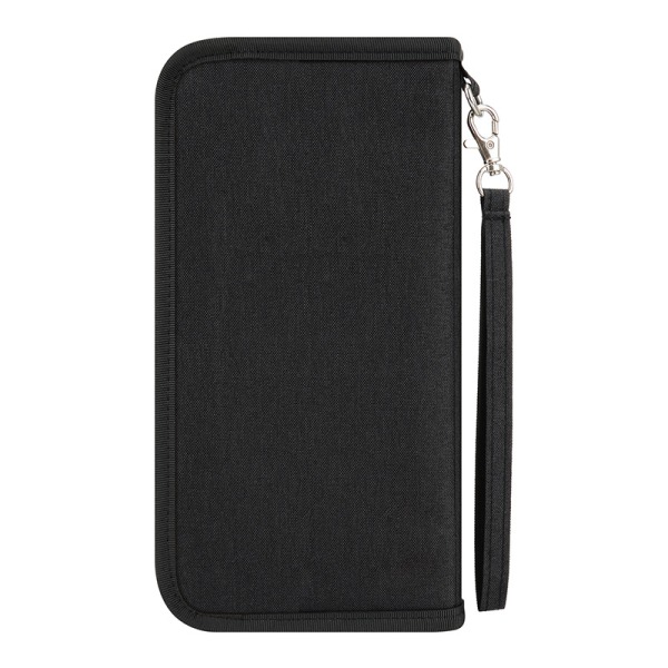 Travel Wallet (Black), Family Passport Holder, Travel Document