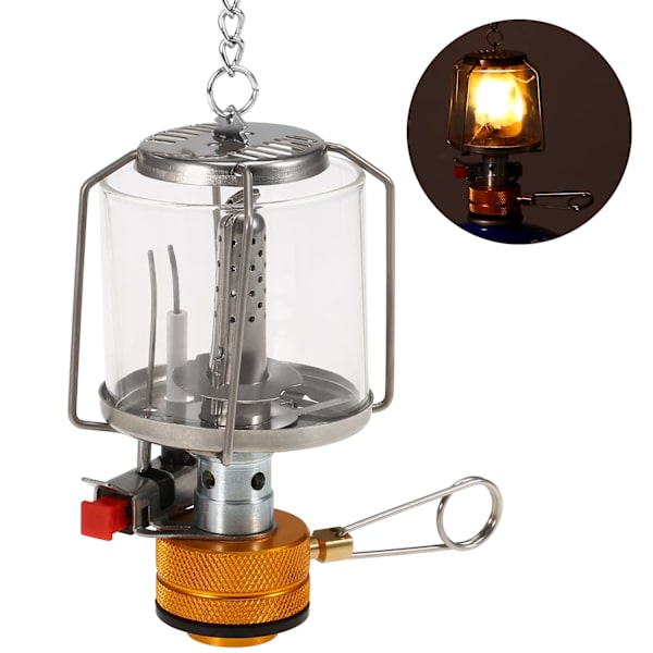 1 Campinggaslampa för utomhusbruk