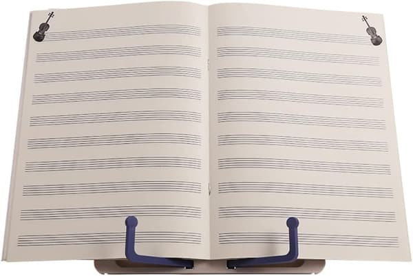 1 stk. musiknotesholder, foldbar og justerbar bogreol