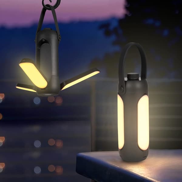 10000 mAh LED campinglampe, multifunksjons campinglampe