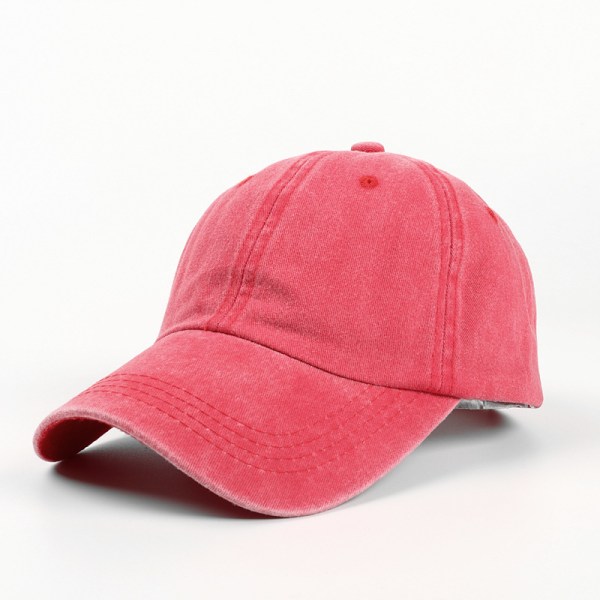 Voksen Baseball Caps Baseball Hat Fashional Baseball Cap - Mørk Rosa