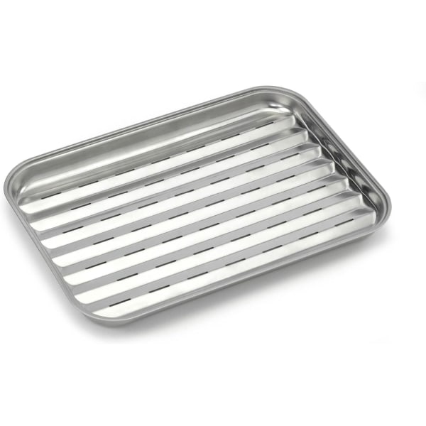 1 stk brannsikker kokegitter, rustfritt stål non-stick grill