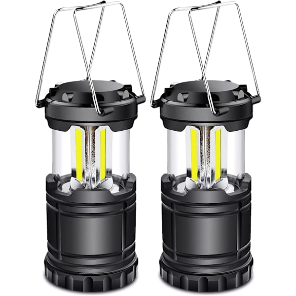 LED-leirilyhty, 350LM Kannettava Leirilyhty Metallisella Kahvalla