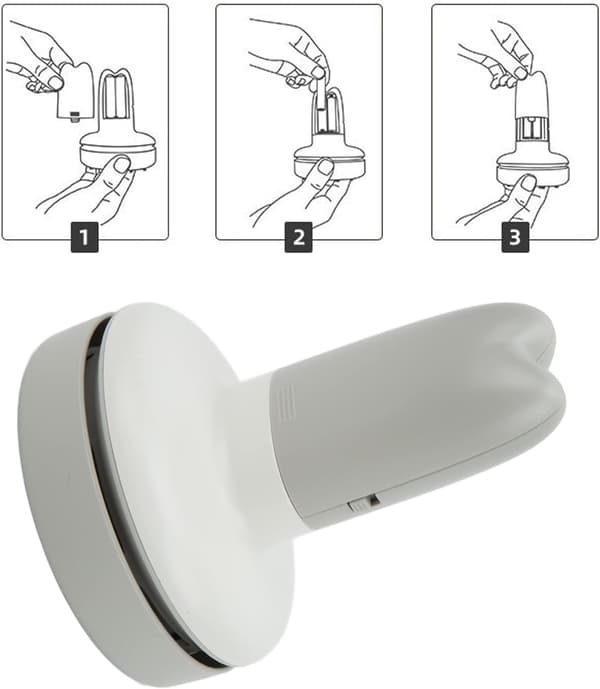 1 st Mini Dammsugare, 360° Stigande Stark Sugkraft Skrivbord
