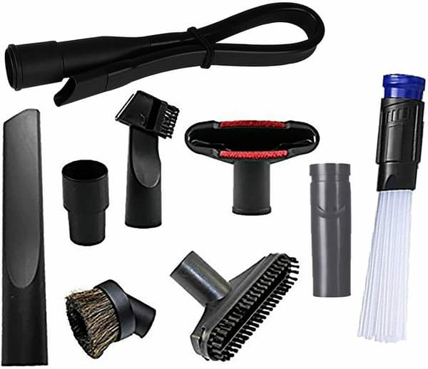 9 Dammsugarmunstycken för Shop Vac Tillbehör - Passar Eureka,