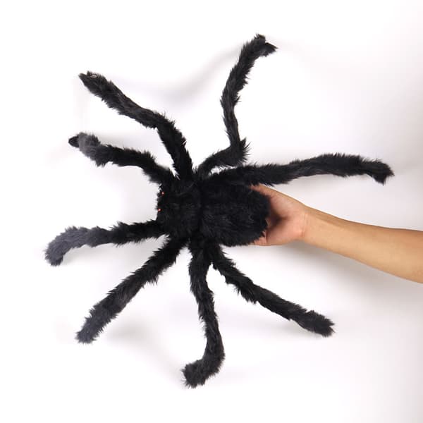 Store edderkopper Halloween dekorationer gigantiske edderkoppe