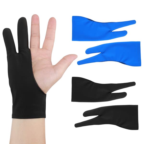 4 konstnärsritplattahandskar