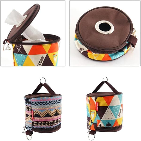 Camping Foldbar Toiletpapir Hængeholder 2 stk