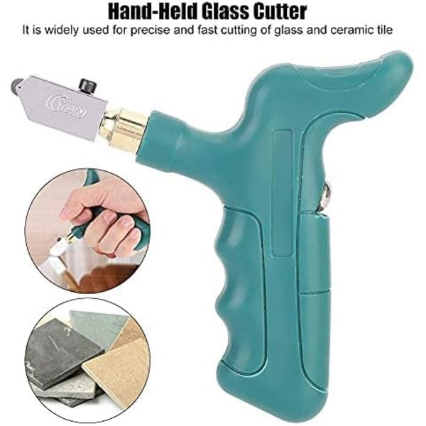 Håndgreb Fliser Glas Cutter Divider T Type Håndholdt Glas