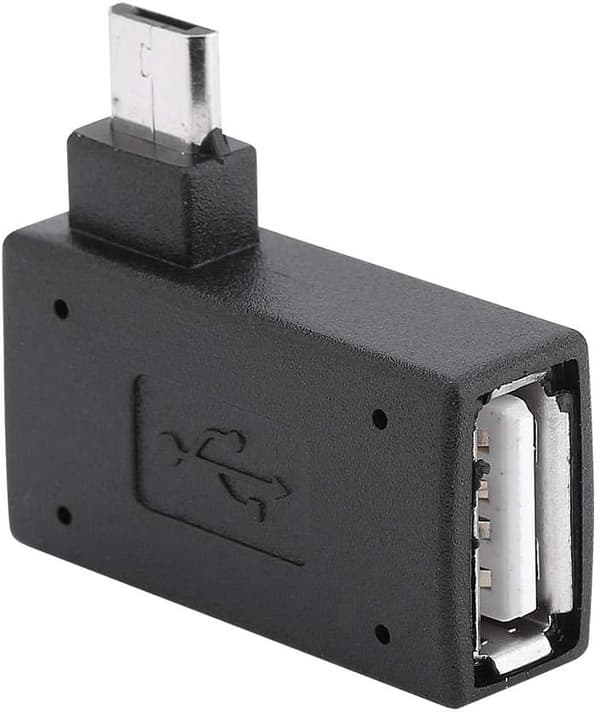 Venstre/Højre Vinkel Micro USB 2.0 Han 90 Grader USB Han til Micro