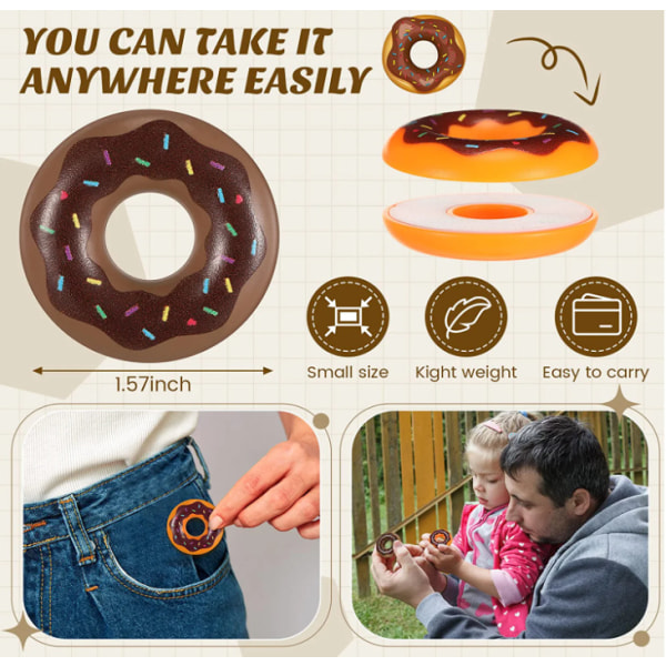 2st Donut Slider Magnetic Decompression Toy Magnetic