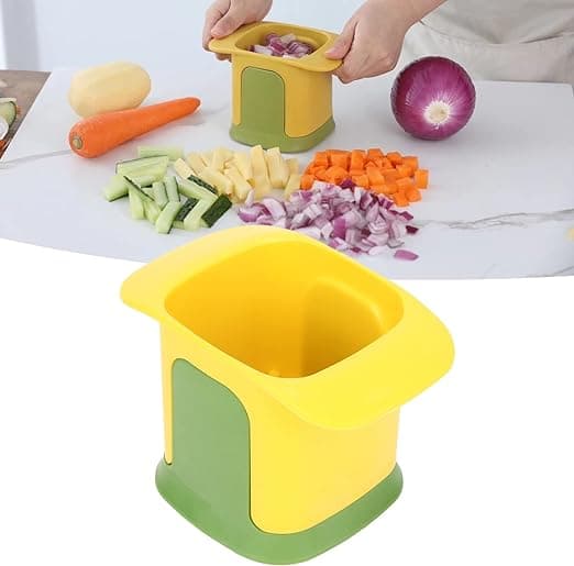 1 manuell trykkhakker for grønnsakskutter chipskutter for
