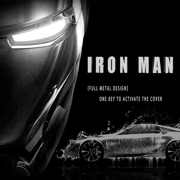 1-delt startknappdeksel for motor, Iron Man startknapp