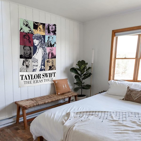 Känd Musiker Taylor Väggbonad Flagga 7x9 Ft För Rum College Sovsal Sovrum Swift Dekoration Inomhus Och Utomhus Dekoration