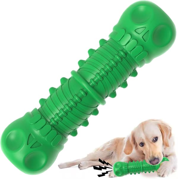 Hunde-pipelyder for aggressive tyggere, uforgjengelig hundetyggeleke