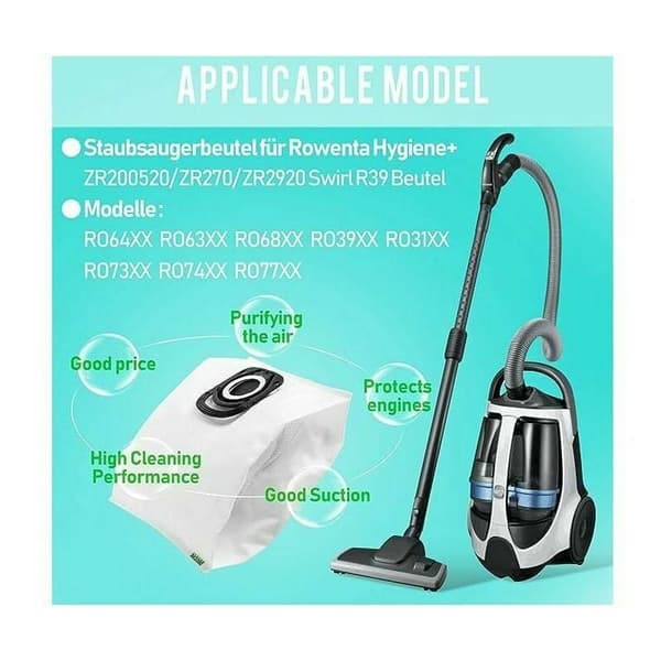 10 poser til Rowenta ZR200520 ZR200720 Silence Force Compact Power