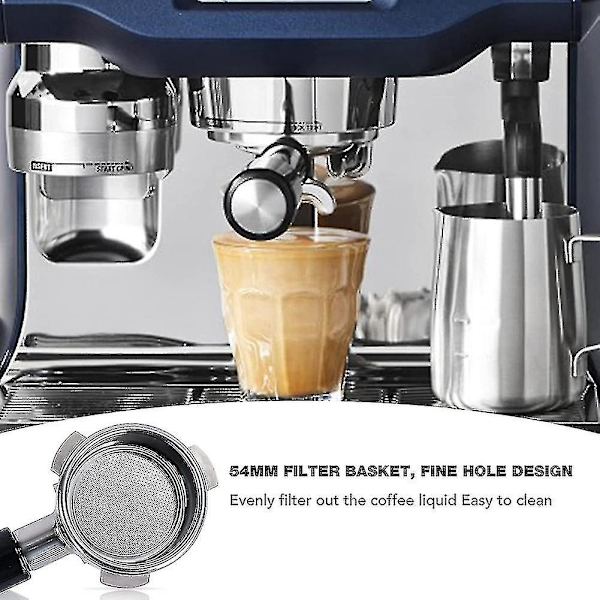 54mm Portafilter Brevillelle - Ruostumaton teräs Portafilter