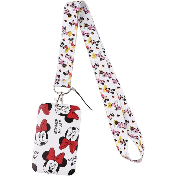 Mickey ja Minnie -kaulakorusetit, kaulakoru korttipidikkeellä, Mickey ja Minnie