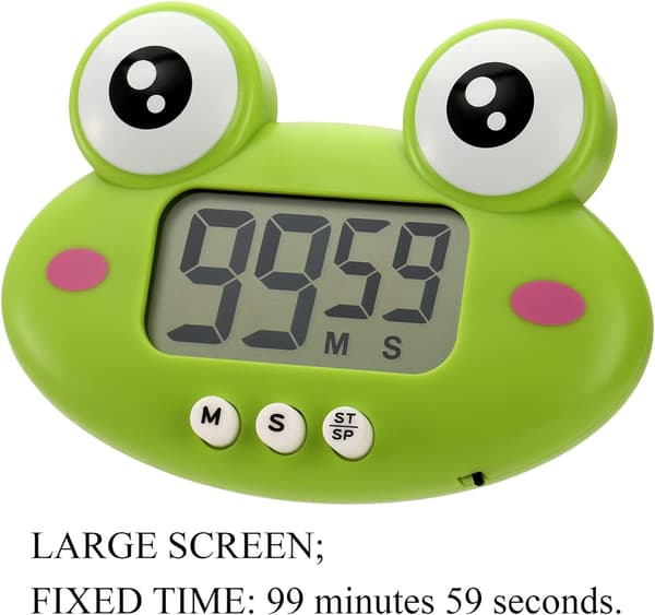 3-pack Digital Köktimer, Klassrumstimer för Barn och Lärare