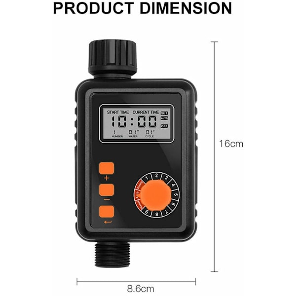 Automatisk vandingsprogrammer og timer elektronisk vanding Con