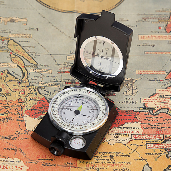 Militär kompass, Dignity Black Mountaineering Compass med