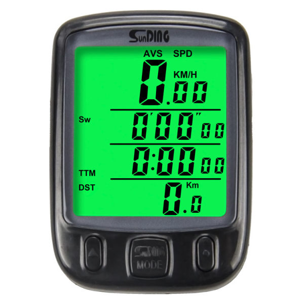 Trådløs Cykelhastighedsmåler Odometer Cykelcomputer LCD