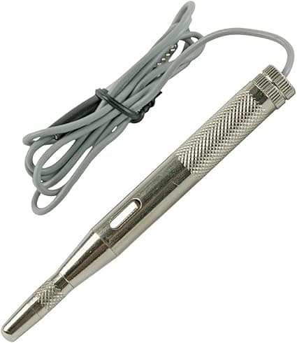 Bilbelysningstestare 6 - 24 V (Silver)