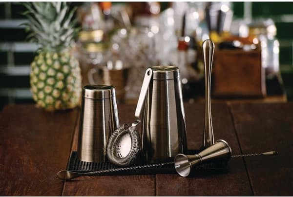 Cocktail Shaker, Rustfrit Stål, Spejlfinish, Professionel