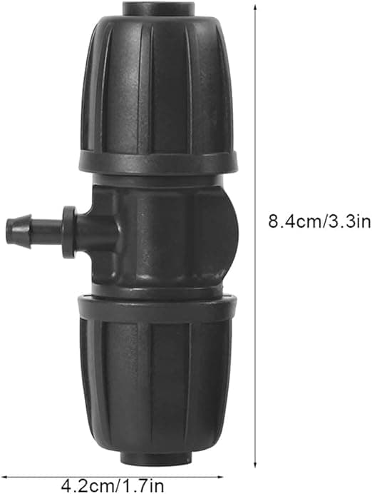 Puutarhan lukko piikkiliittimellä, 10 kpl 16 mm - 4/7