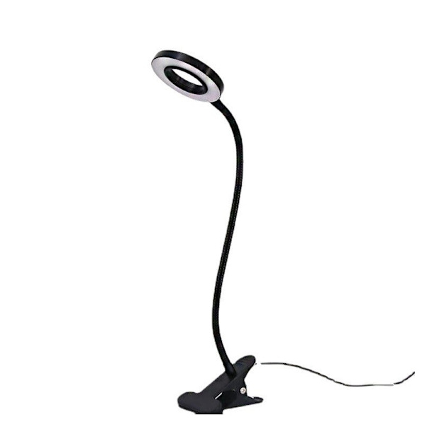 Silmäsuoja LED-pöytälamppu USB-pöytälamppu lukemiseen, työhön, kynsien tekoon