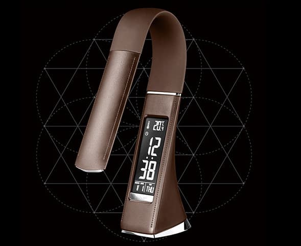U2 LED Øyevern Bordlampe USB-Plugg Evighetskalender Liten