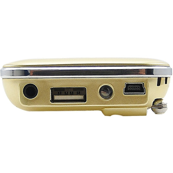 Bärbar radio, FM AM-radio batterier och elnät, MP3, högtalare, TF
