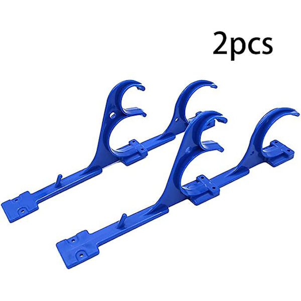 2 stk. Pool Polon Polers Swimming Pool Brushers Pold Pold Polder Hooks til Teleskopiske Pomes Leaf Rakes